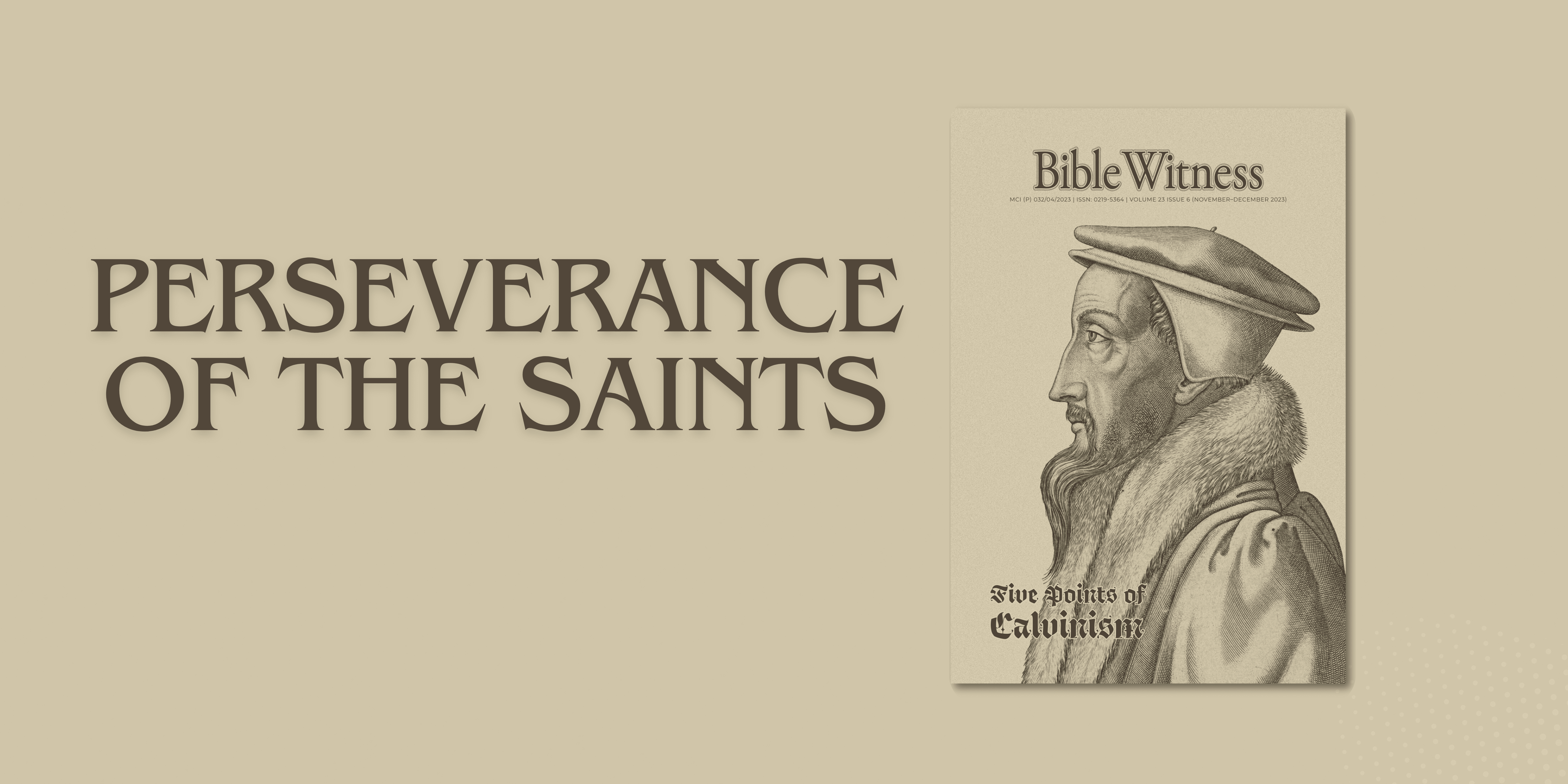 PERSEVERANCE OF THE SAINTS 1 REFORMED BOOKS