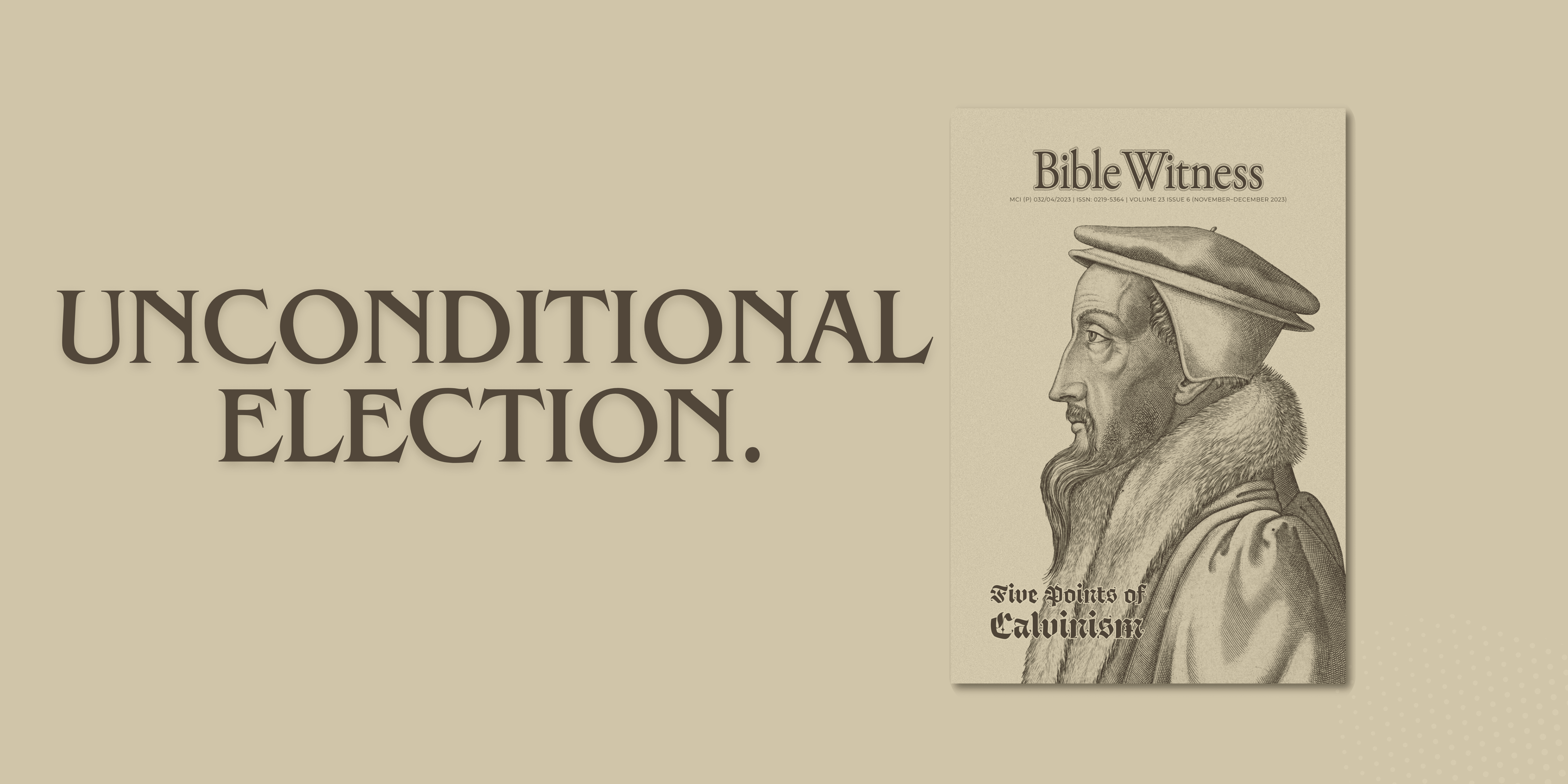 Unconditional Election. 1 REFORMED BOOKS